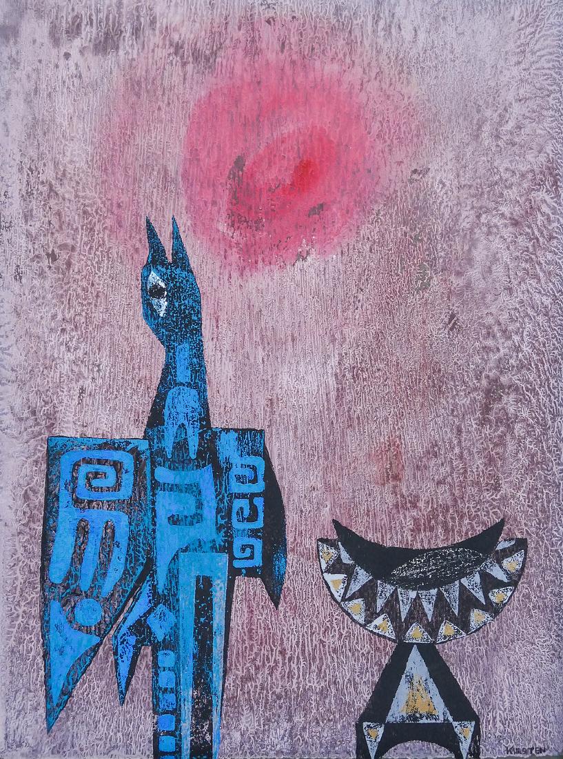 Richard Kirsten (1920-2013 Washington) ''Song of a (1 of 3)