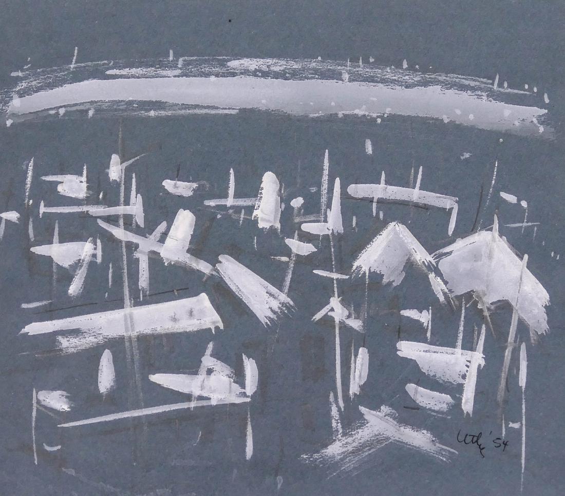 Windsor Utley (1920-1989 Washington) ''Lake Union, (1 of 3)