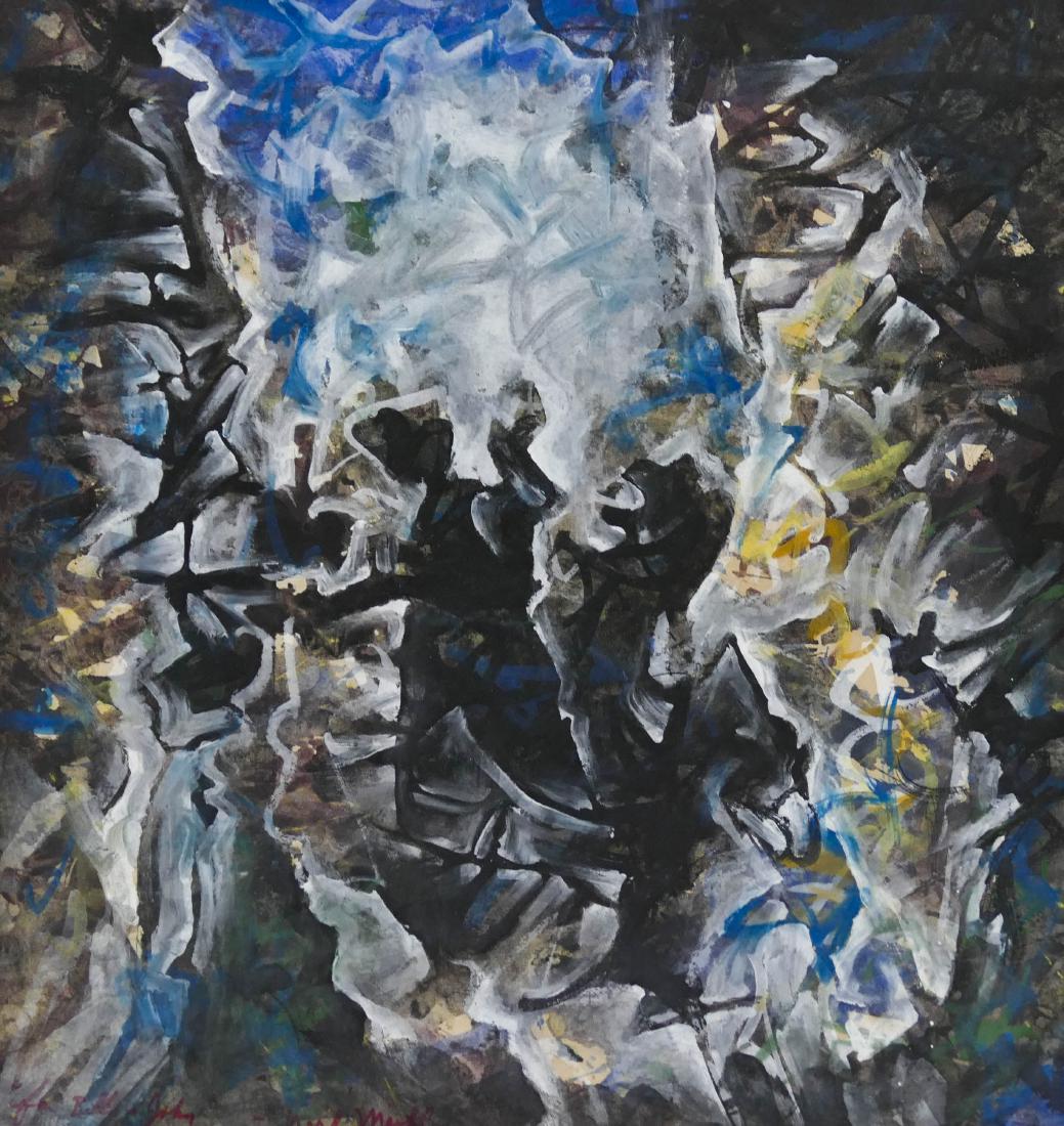 Neil Meitzler (1930-2009 Washington) ''Leo Passing'' (1 of 3)