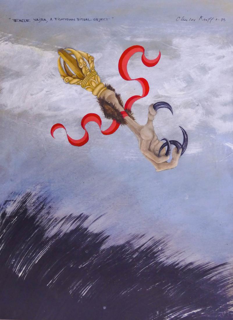 Charles Krafft (b.1947 Washington) ''Eagle Vajra, A (1 of 3)