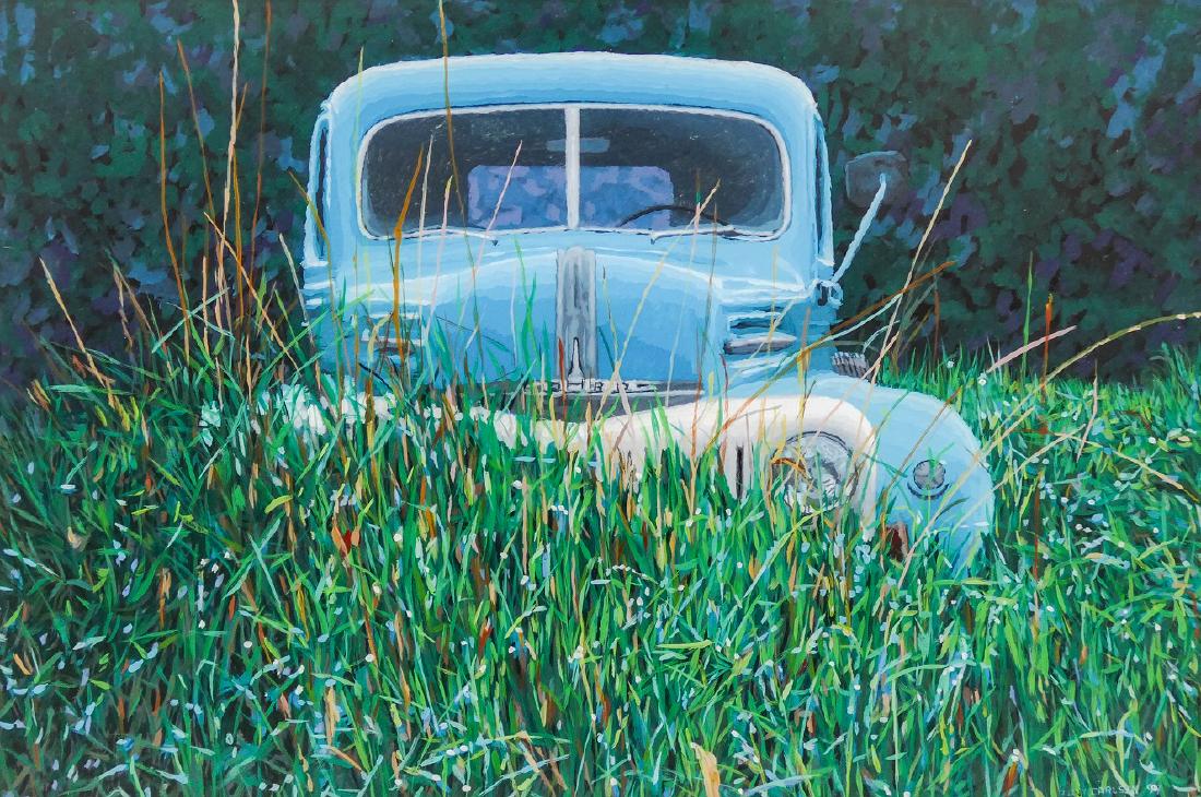 Tony Carlson (20/21st Cent. Washington) ''Blue Ford in (1 of 3)