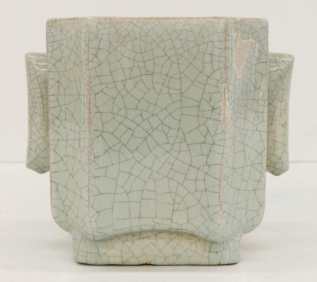 Paul Bonifas (1893-1957 Swiss) Art Deco Crackle Glaze (1 of 3)