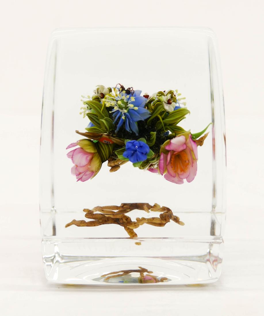 Paul Stankard (b.1943 American) ''Bouquet Compound'' (1 of 5)