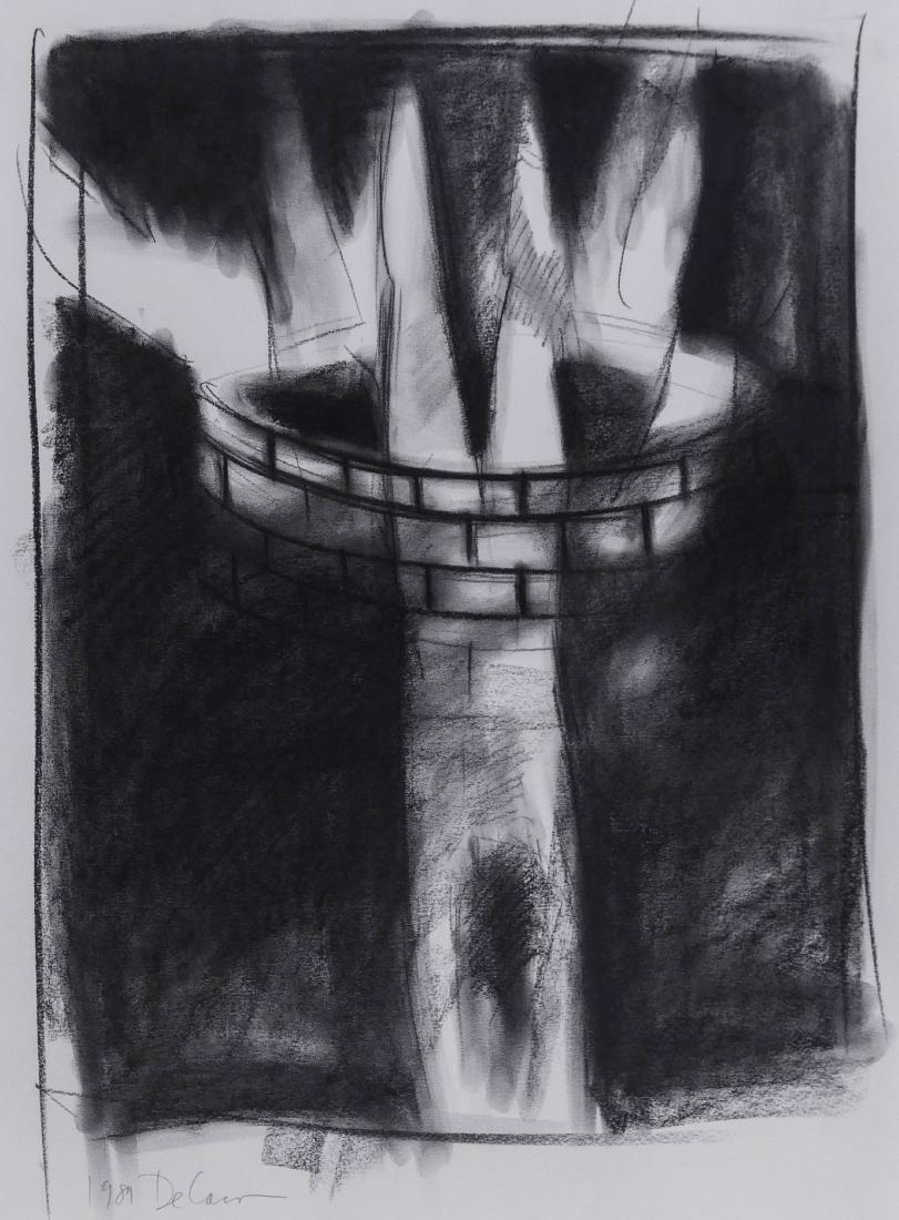 Pat De Caro (b.1951 Washington) ''Diving Figure'' 1989 (1 of 2)