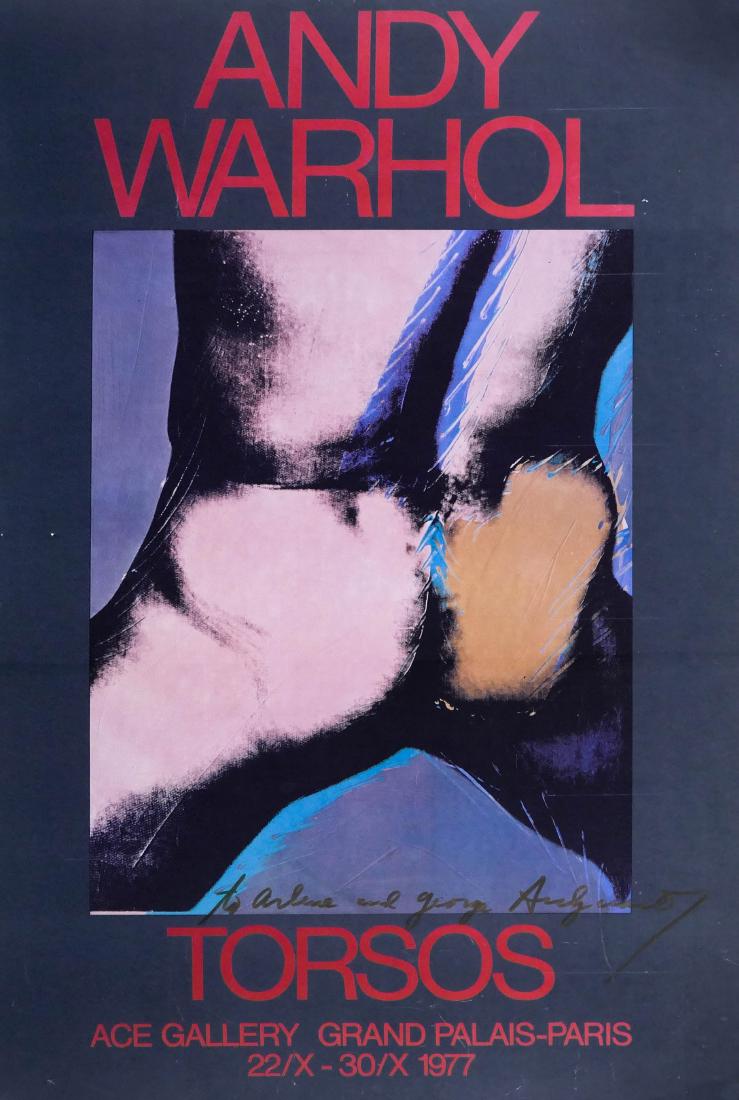 Andy Warhol (1928-1987 New York) ''Torsos'' 1977 Signed (1 of 2)