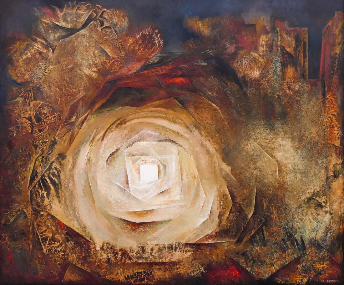 Charles Stegeman (1924-2013 Canadian) ''Sanctuary of (1 of 3)