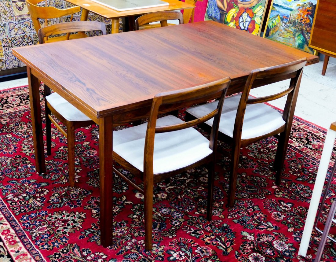 Nils Jonsson for Troeds Swedish Rosewood Dining Set. (1 of 4)