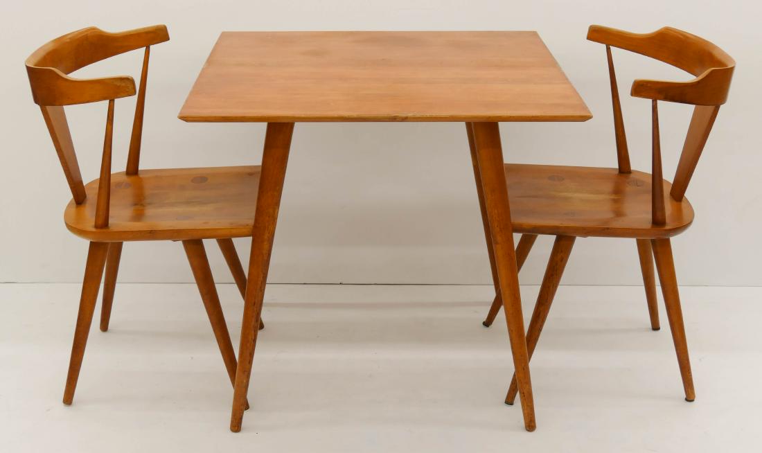 3pc Paul McCobb for Winchendon Maple Dinette Table & (1 of 3)