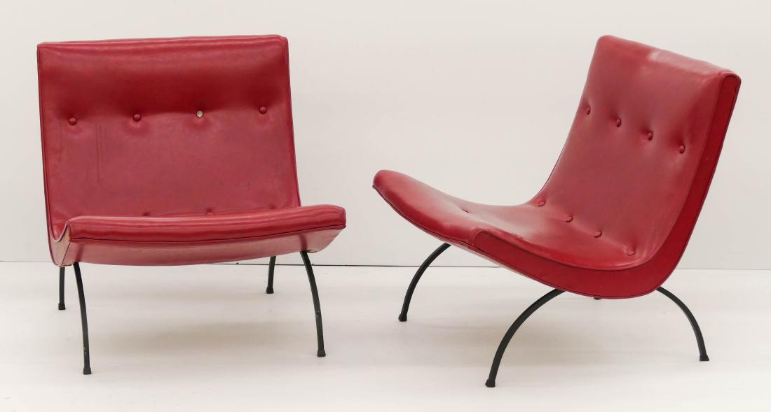Pair Milo Baughman for Thayer Coggin Scoop Lounge (1 of 3)