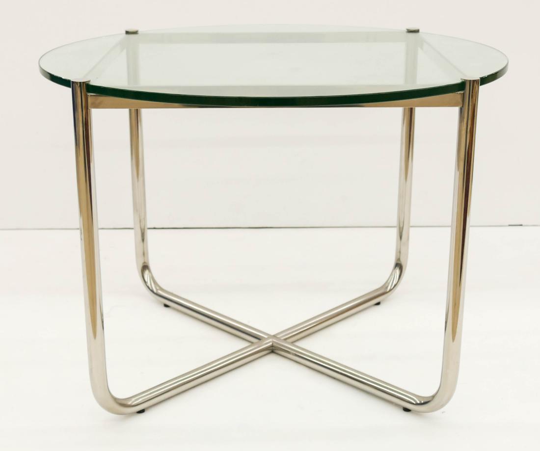 Knoll Studios MR Occasional Table 20''x27.5''. Chrome (1 of 3)
