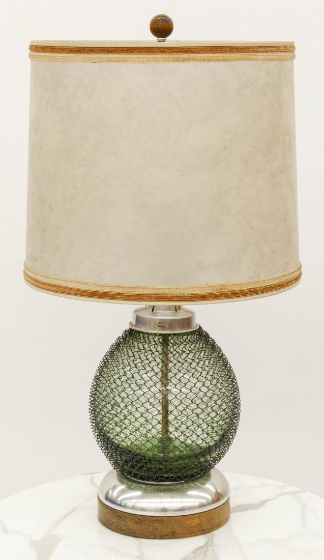 Paul Hanson Seltzer Bottle Table Lamp 26''x13''. Wire (1 of 2)