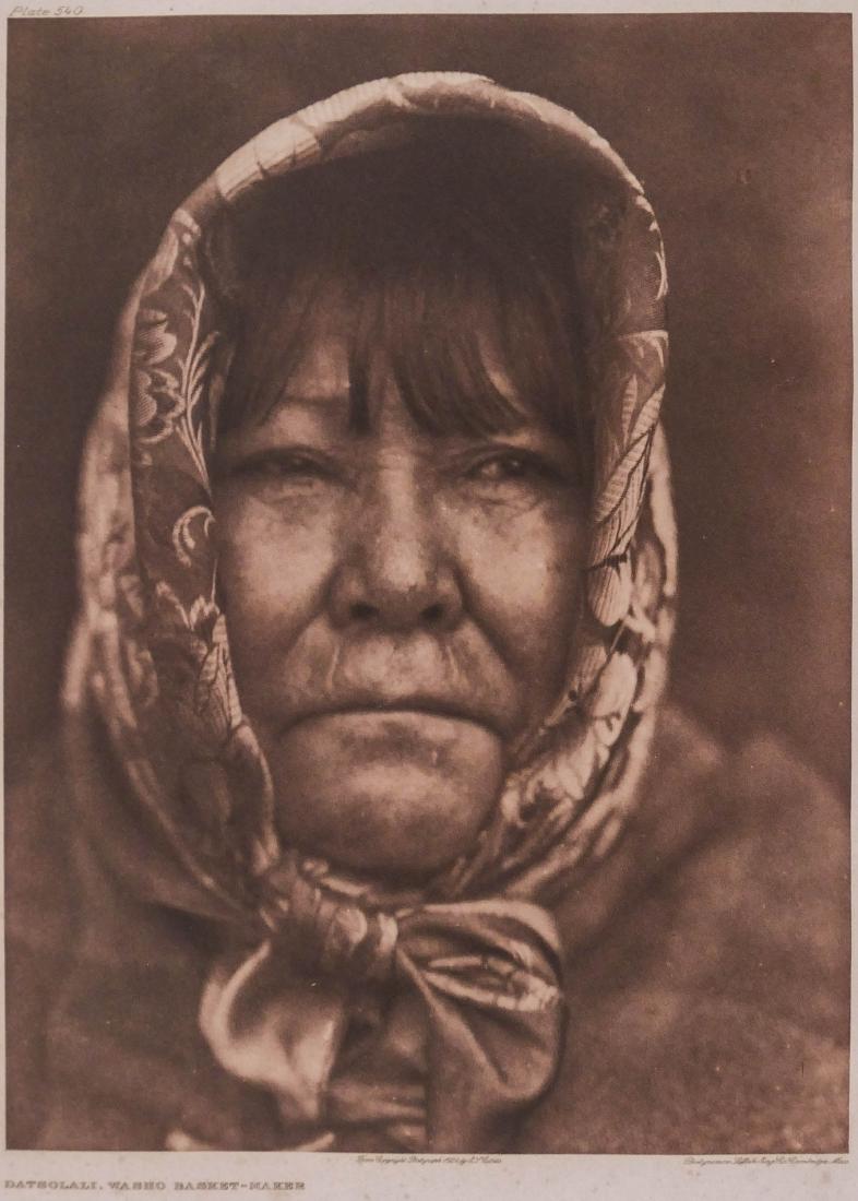 Edward Curtis ''Datsolali, Washo Basket Maker'' 1924 (1 of 2)
