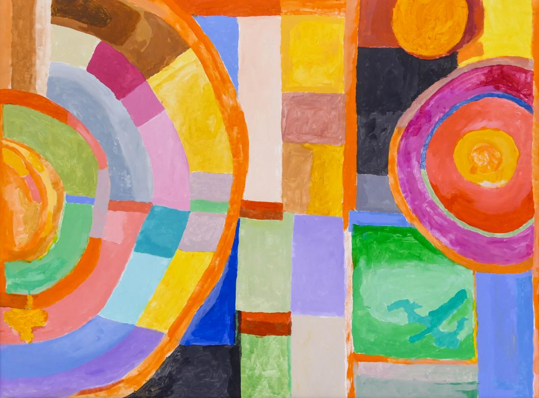 Margaret Tompkins (1916-2002 Washington) Untitled Orb (1 of 3)