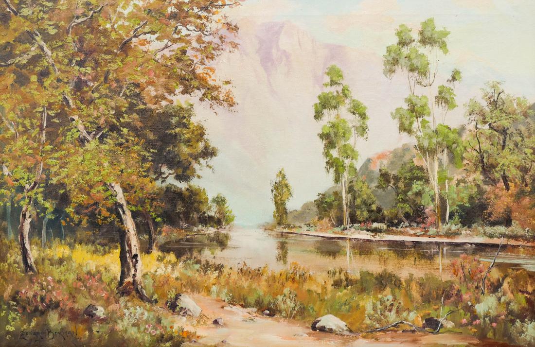 Leonard Borman (18941995 California) River Landscape