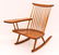George Nakashima Studio Lounge Chair Rocker with Free