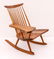 George Nakashima Studio Lounge Chair Rocker with Free - 2