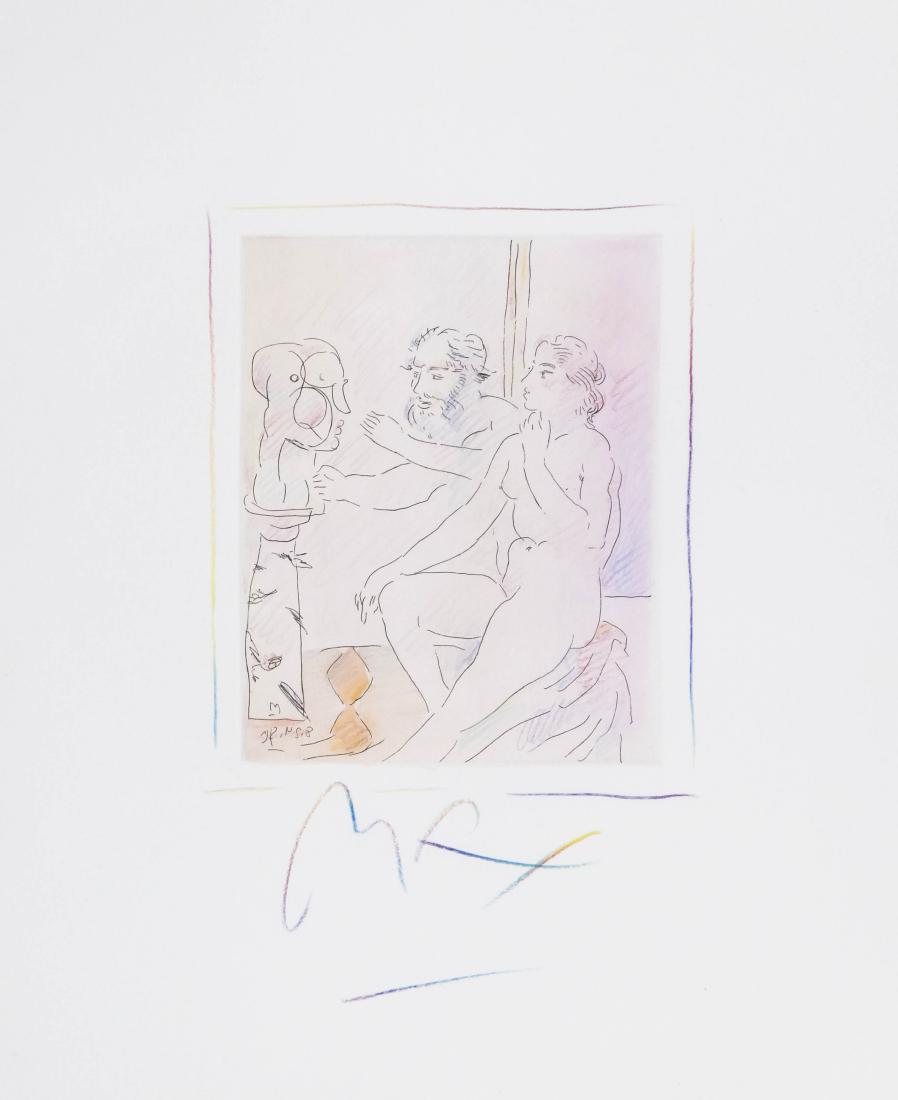 Peter Max (b.1937 New York) ''Homage to Picasso'' Hand (1 of 3)