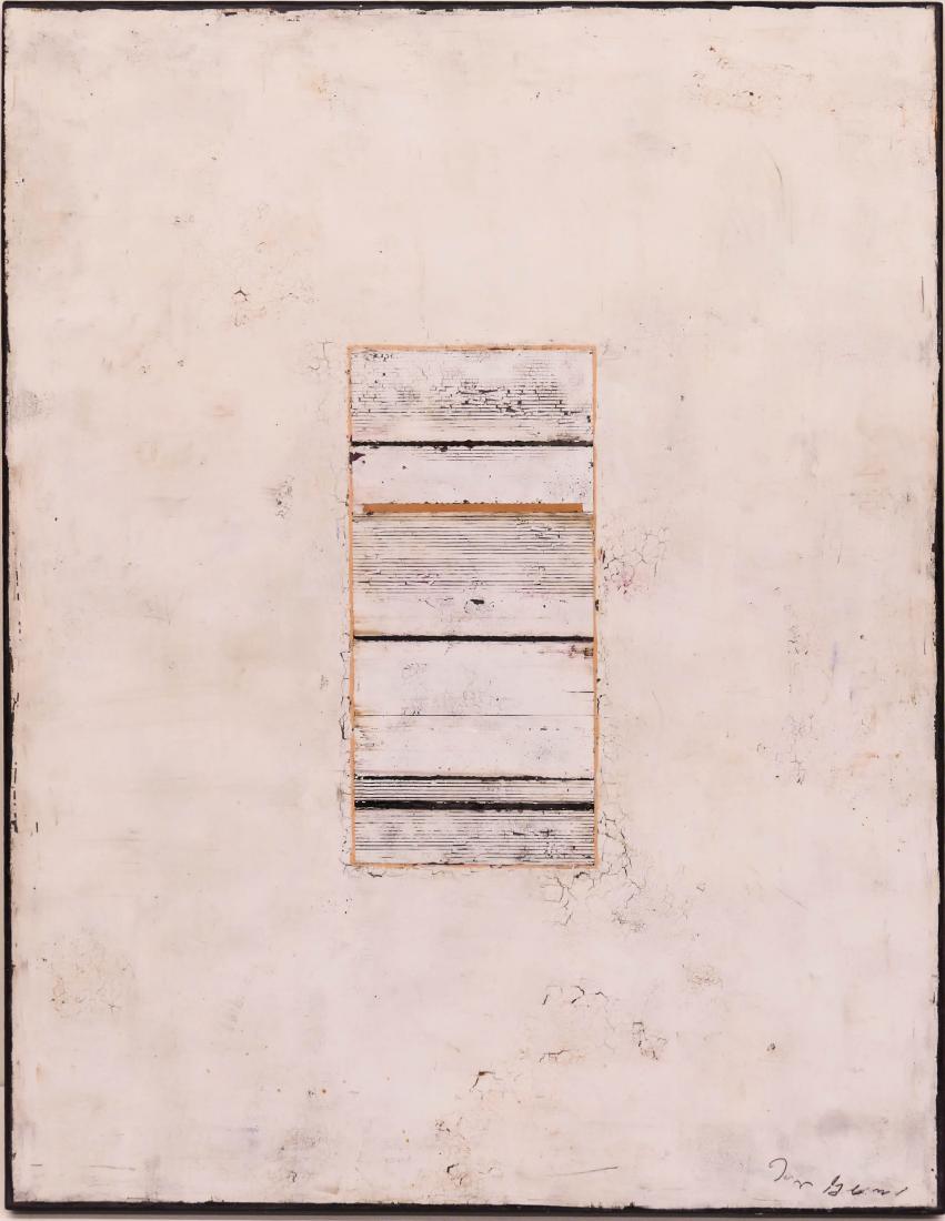 Joseph Goldberg (1947-2017 Washington) ''Snow Field'' (1 of 3)