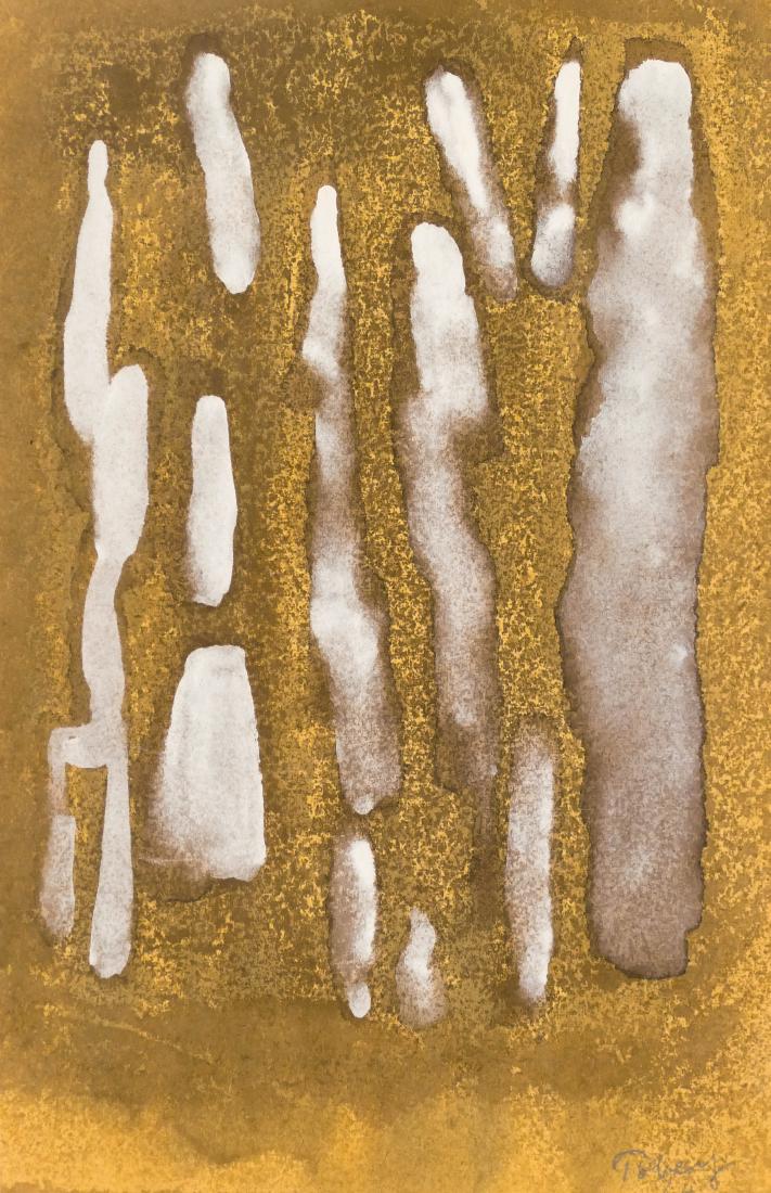 Mark Tobey (1890-1976 Washington) Untitled Forms 1964 (1 of 3)