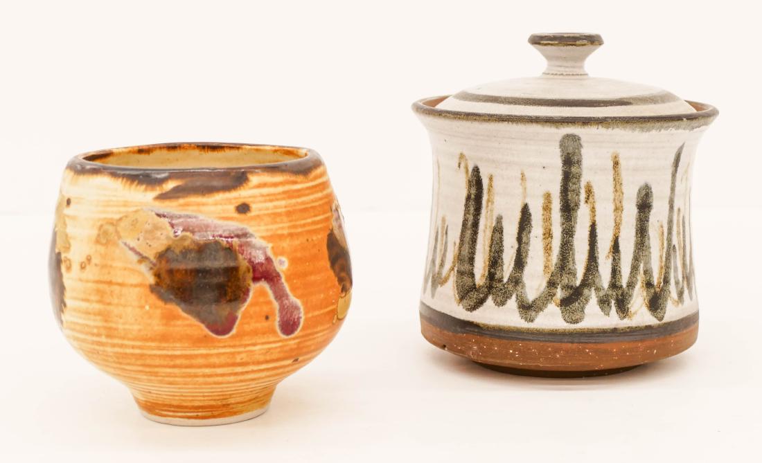 2pc Robert Sperry & Otto Heino Studio Pottery. (1 of 2)