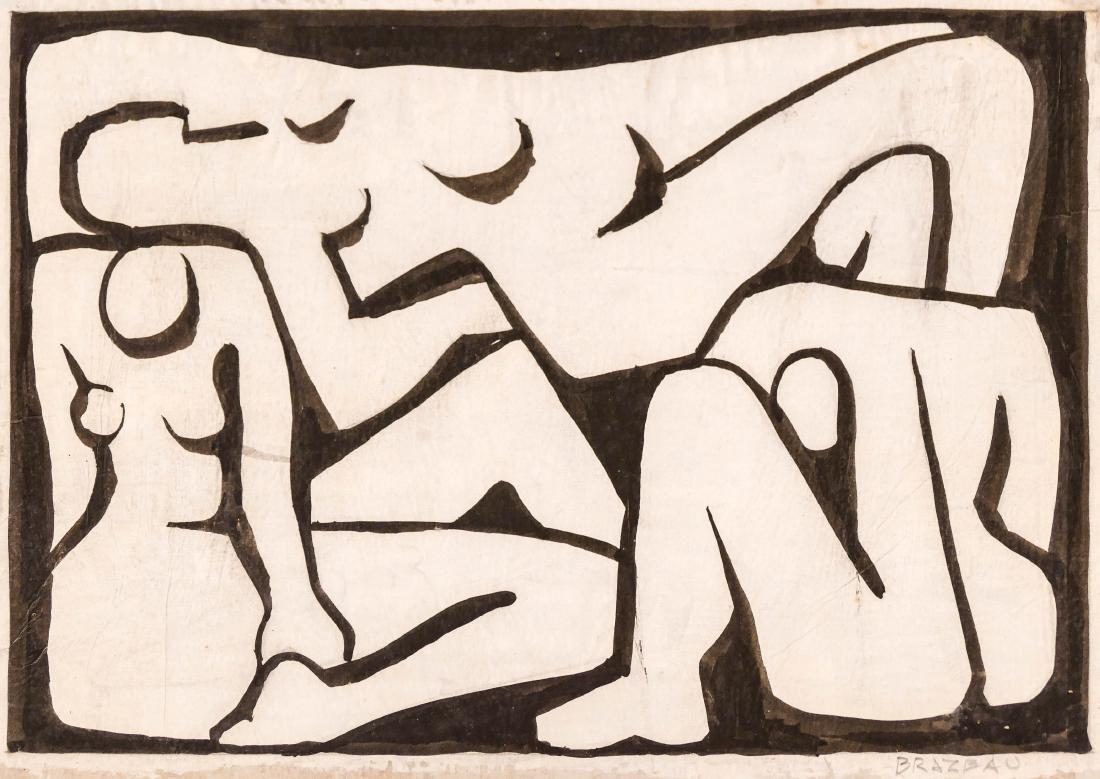 Wendell Brazeau (1910-1974 Washington) Two Early (1 of 4)