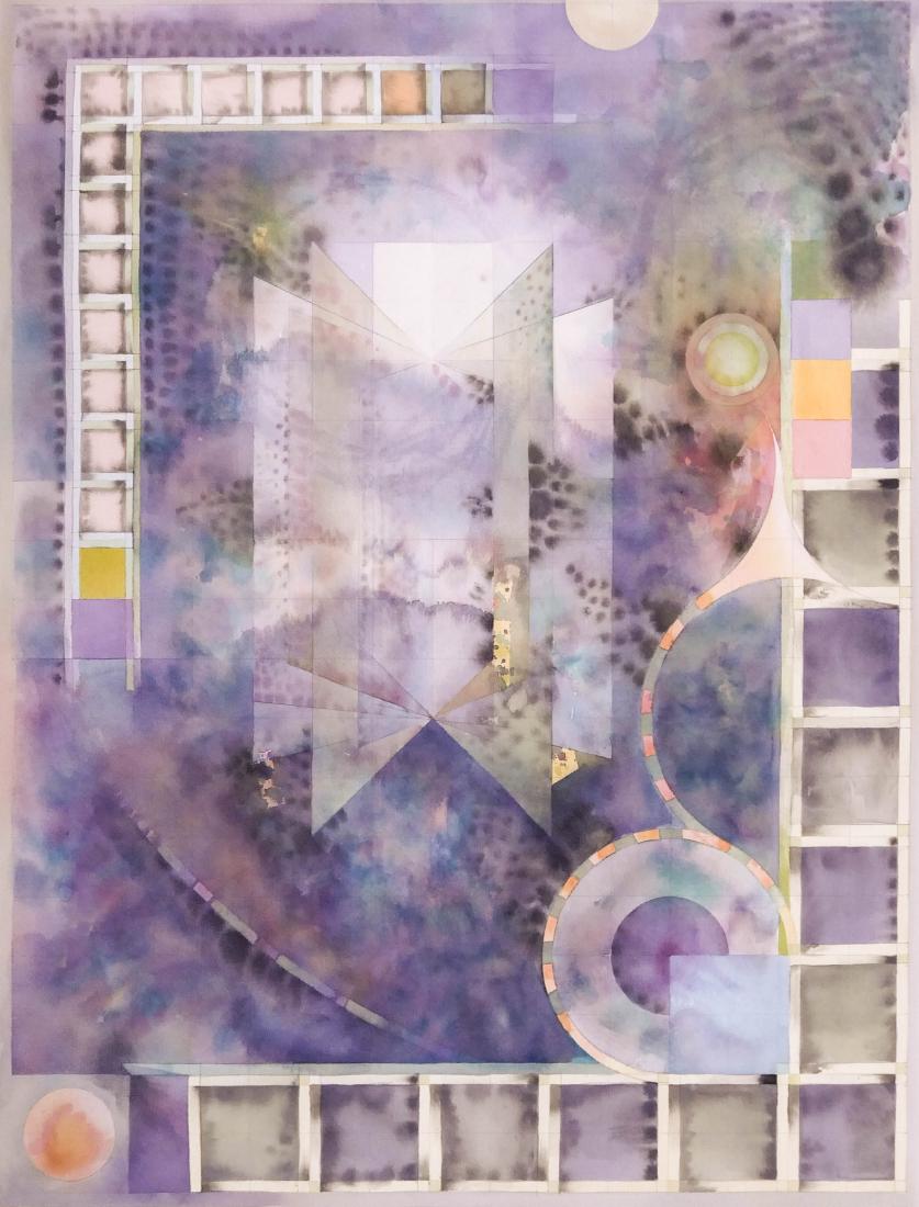 Bill Hoppe (b.1945 Washington) ''Fountain'' 1994 (1 of 2)