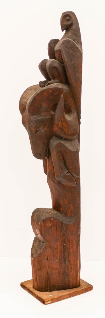 Dudley C. Carter (1891-1992 Canadian) Eagle and Ram (1 of 5)