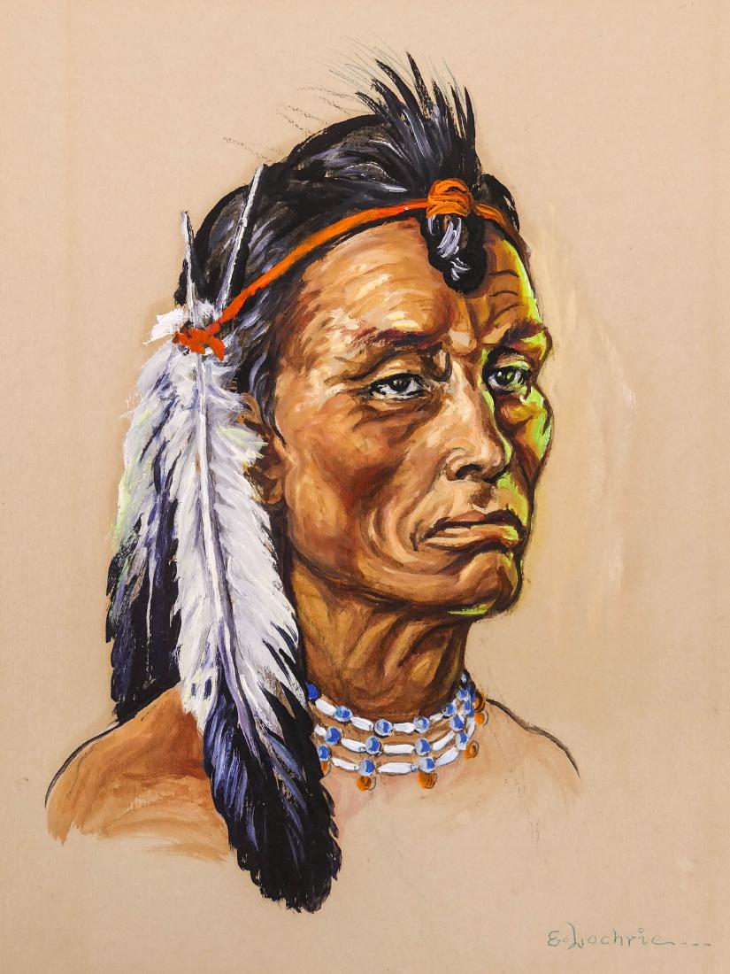 Elizabeth Lochrie (1890-1981 Montana) ''August Three (1 of 3)