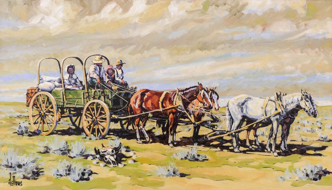 Fred Fellows (b.1934 Arizona) ''The Innocent (1 of 3)