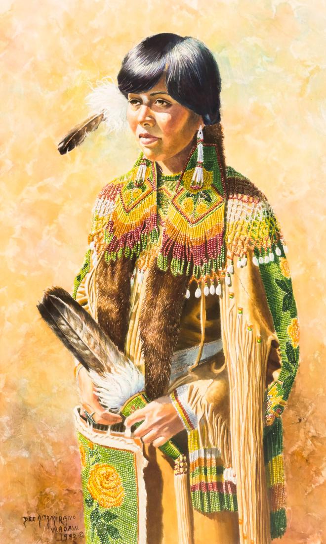 Dee Altamirano (20/21st Cent. California) ''Paiute (1 of 2)