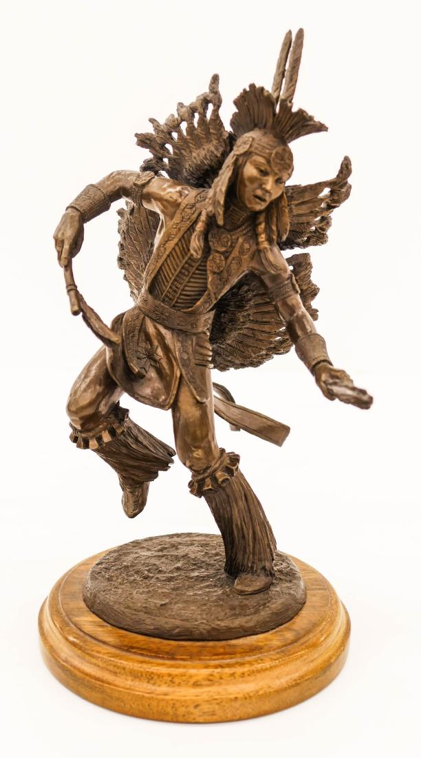 Douglas Downs (b.1945 California) Indian Dancer 1978 (1 of 2)