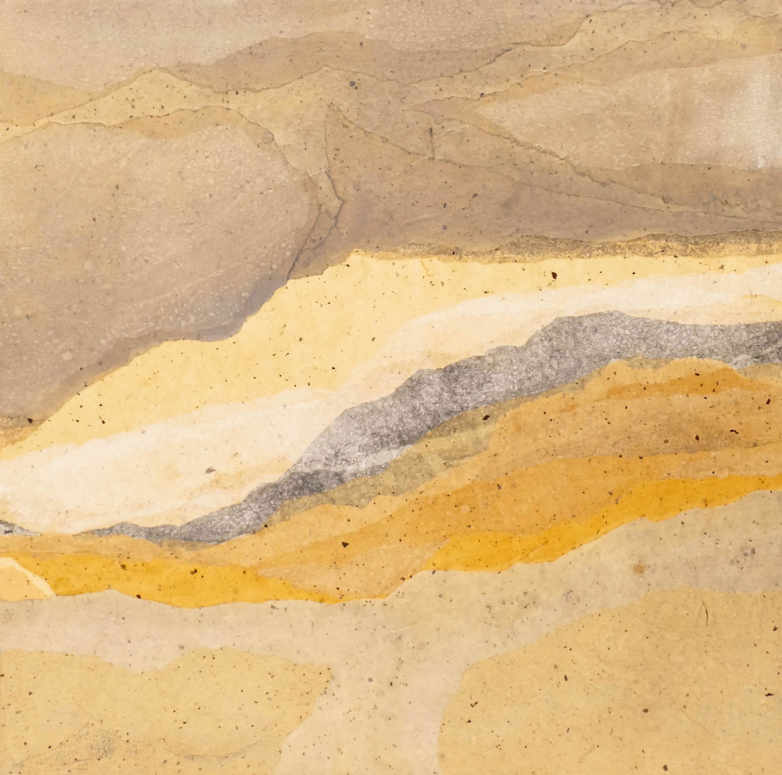 Ray Ho (1939-2014 Washington) ''Vanilla Haze'' Collage (1 of 3)