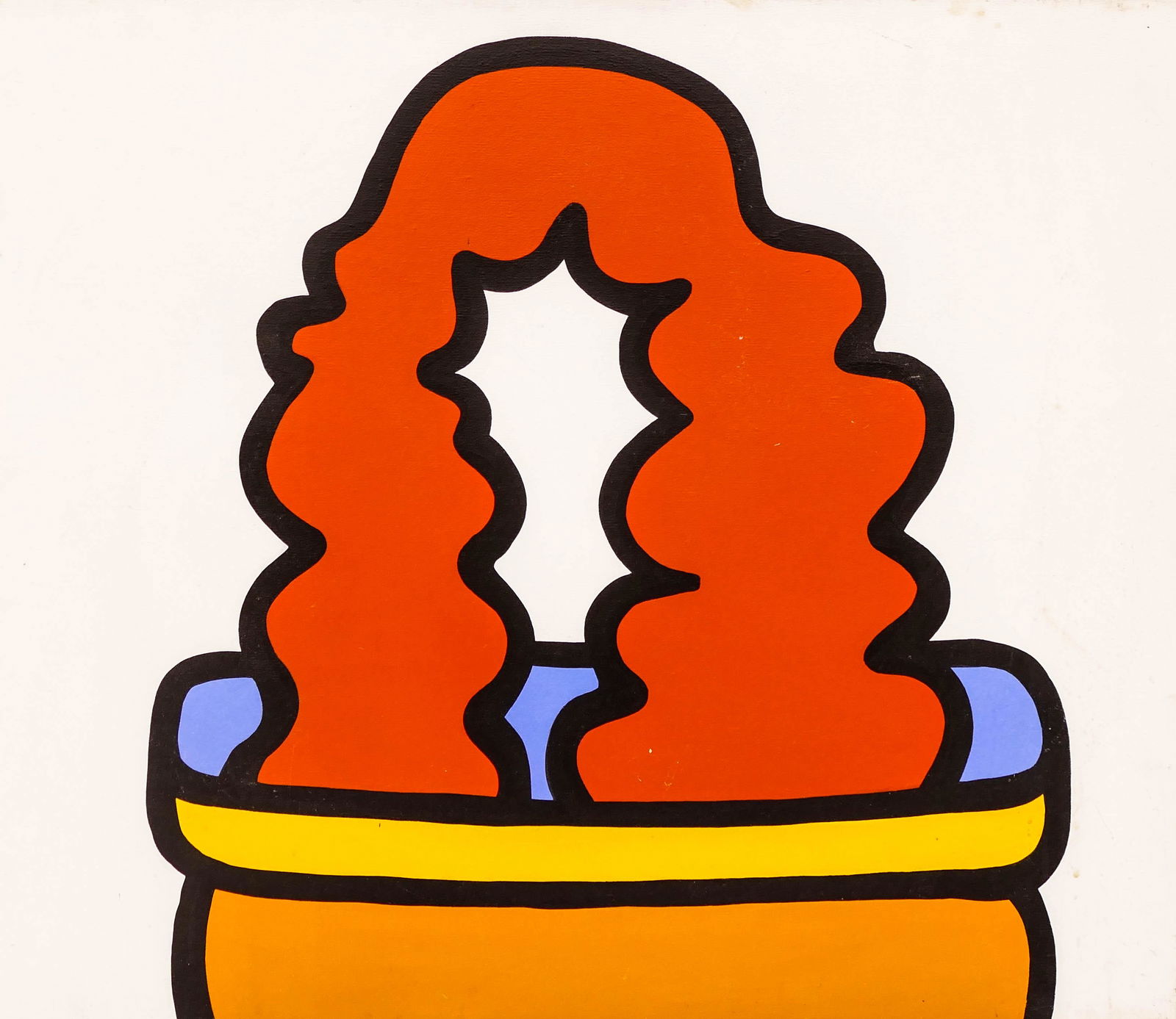 Alden Mason (1919-2013 Washington) ''Support Your (1 of 3)