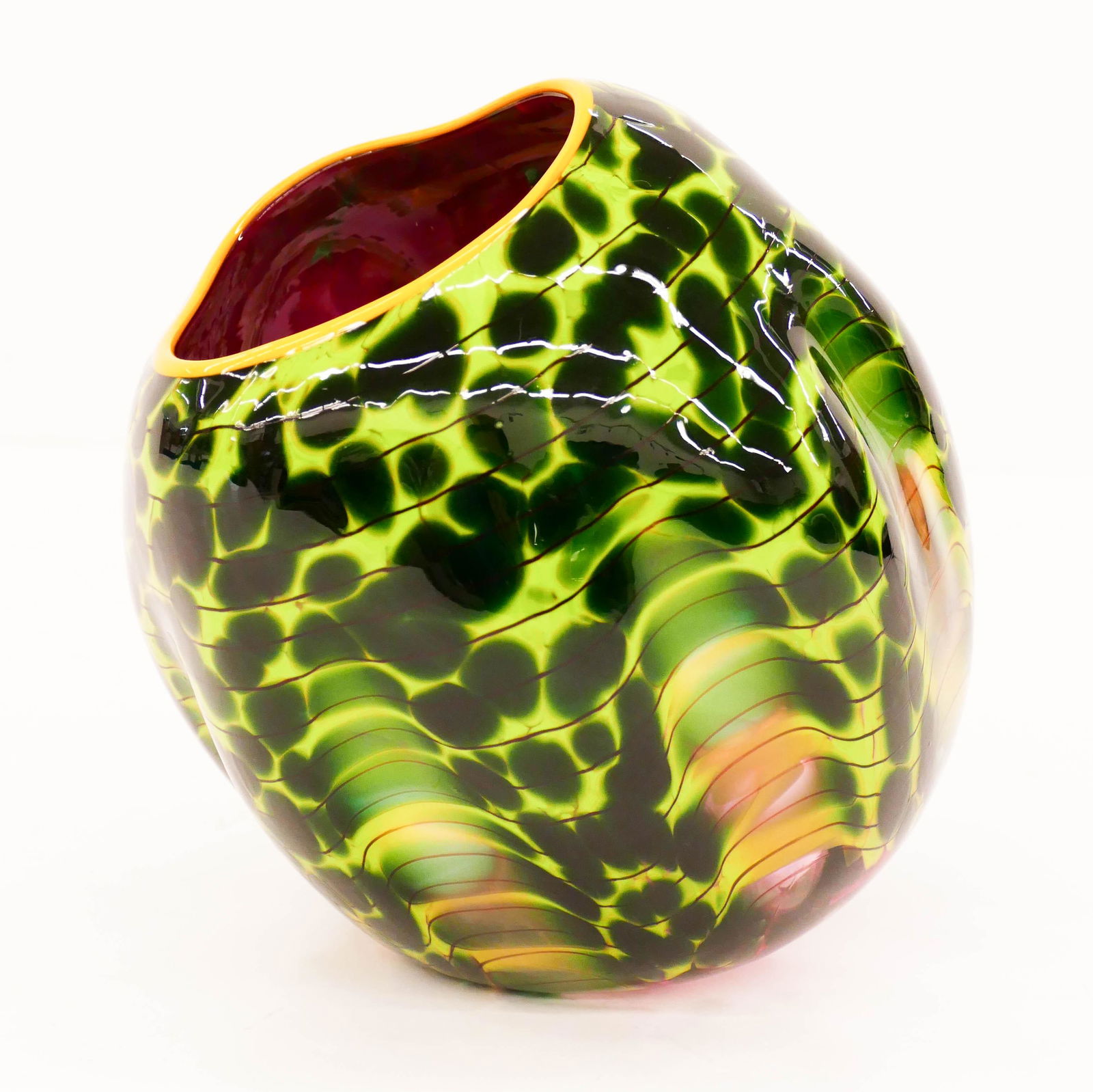 Dale Chihuly (b.1941 Washington) Sunset Macchia 2005 (1 of 5)