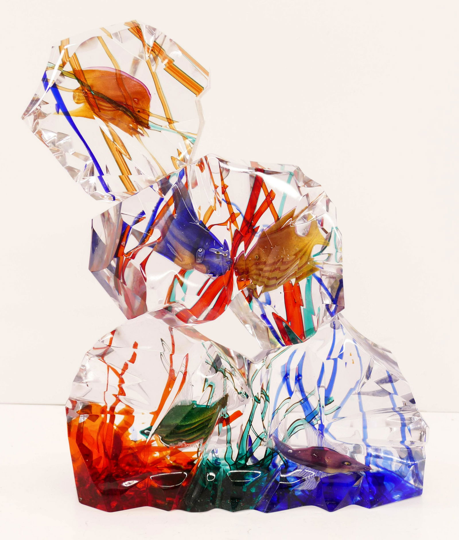 Pino Signoretto (b.1944 Italian) Large Aquarium Glass (1 of 5)
