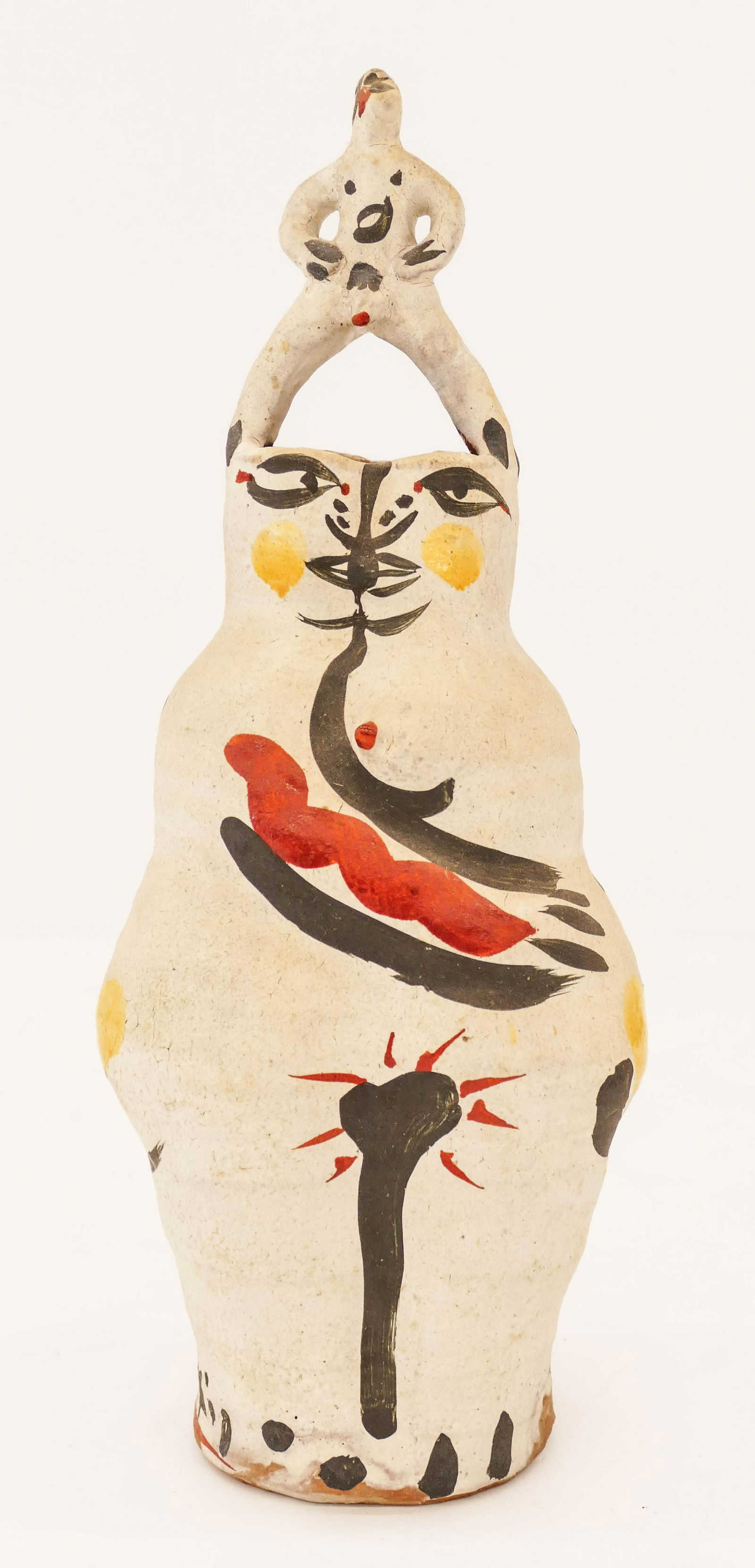 Akio Takamori (1950-2017 Washington) Lovers Handled (1 of 3)