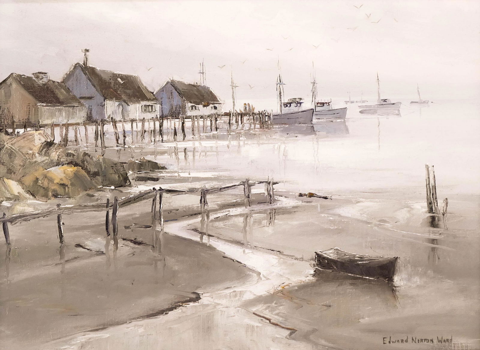 Edward Norton Ward (b.1928 California) ''Afternoon (1 of 3)