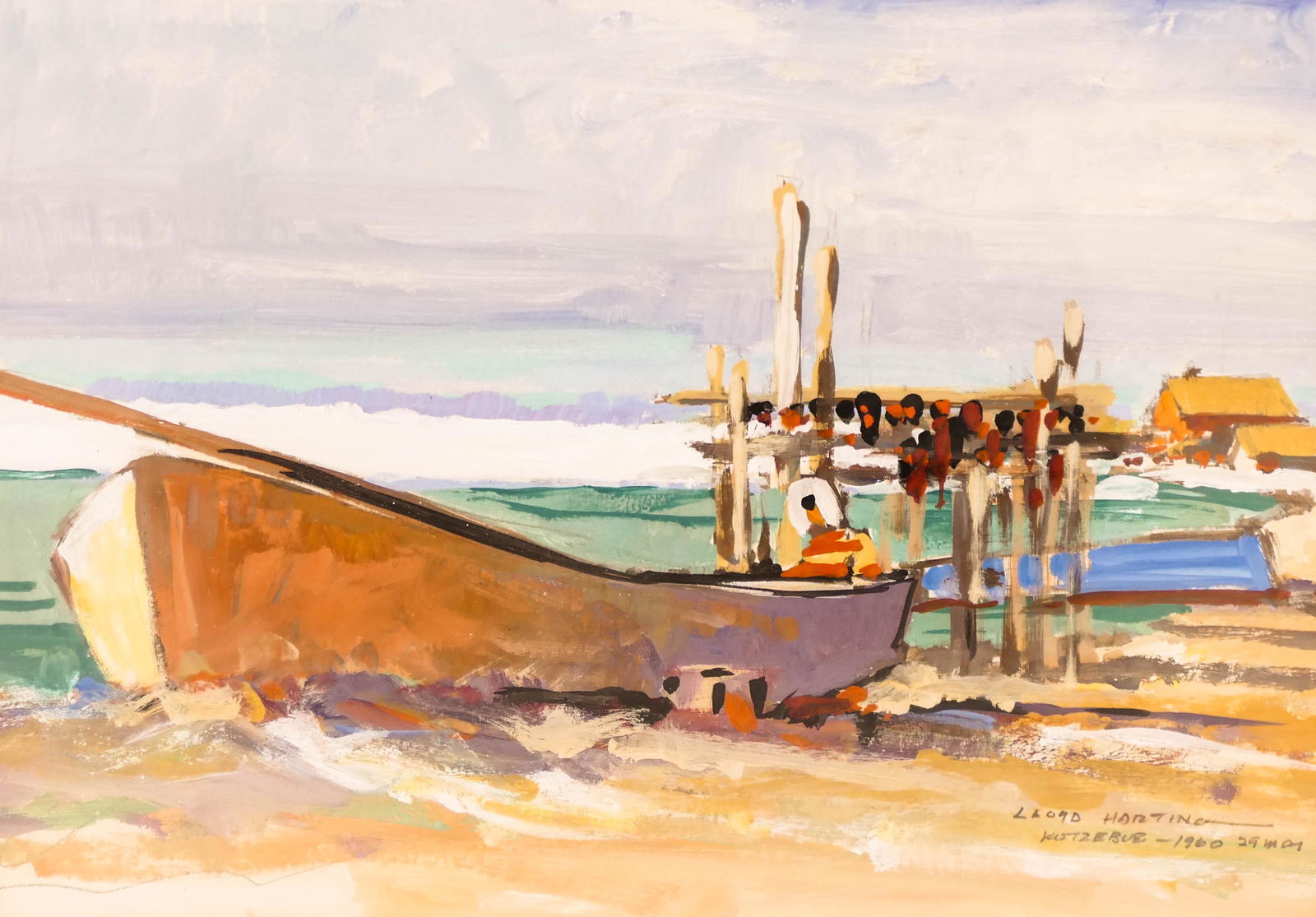 Lloyd Harting (1901-1974 California) ''Kotzebue'' (1 of 2)