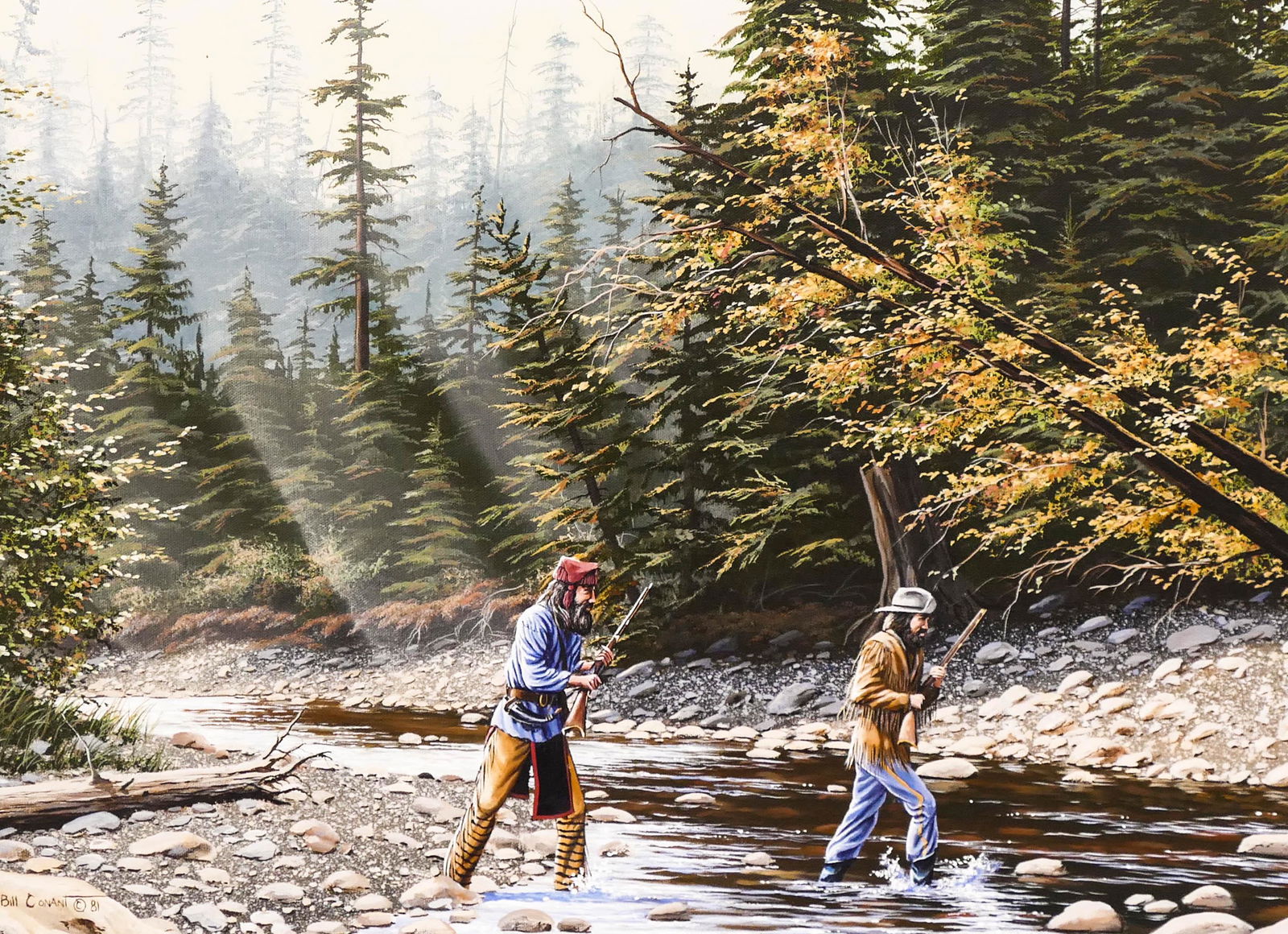 Bill Conant (20/21st Cent. Washington) ''Scouting (1 of 2)