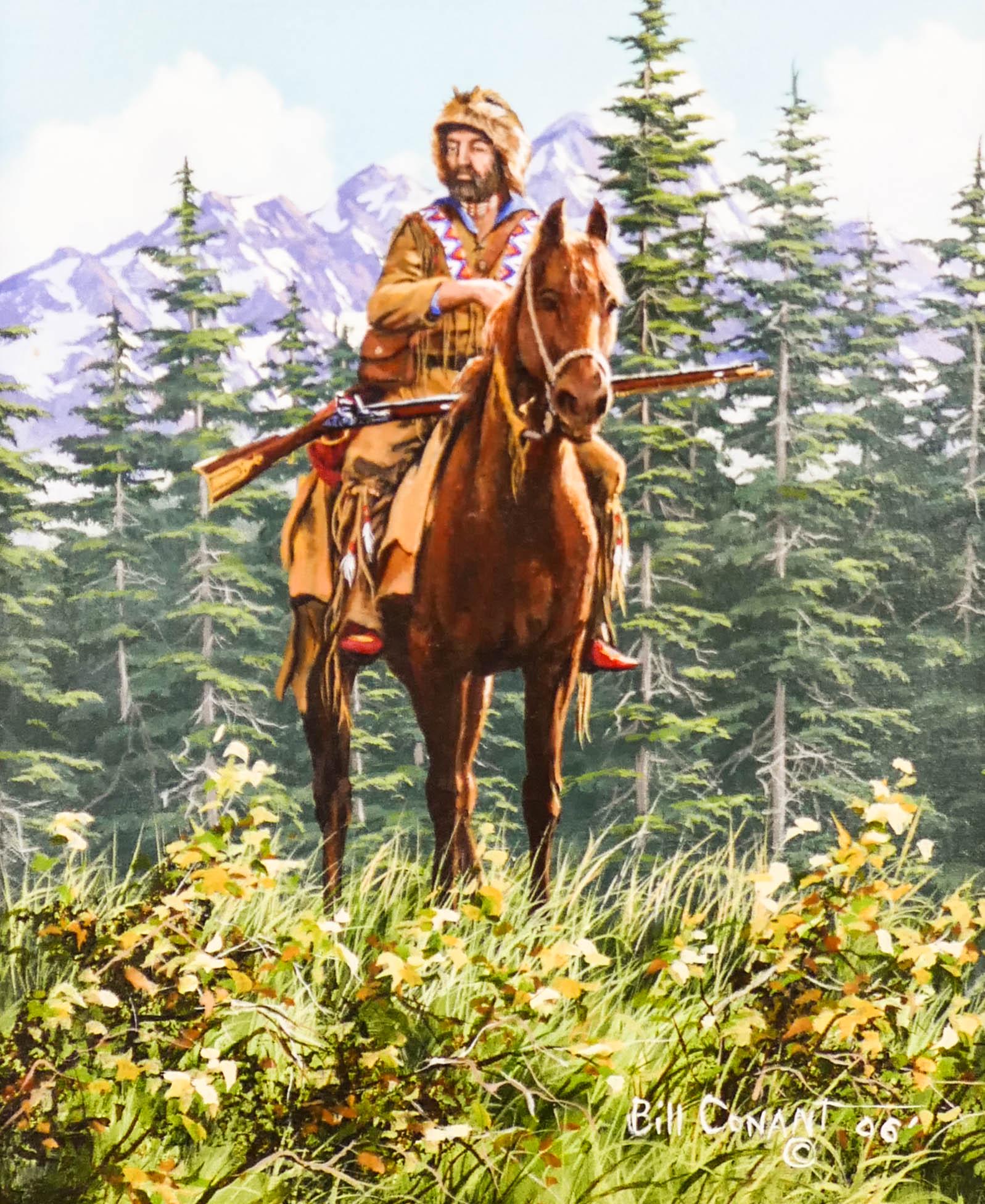 Bill Conant (20/21st Cent. Washington) ''Mountain Man'' (1 of 2)