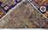 Antique Caucasian Oriental Rug 3'8''x5'9''. A cobalt - 2