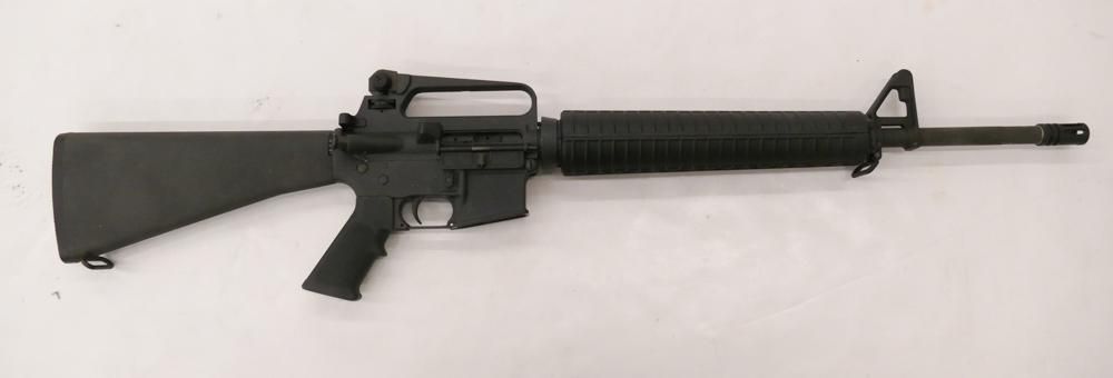Colt AR-15 Sporter Match HBar 223 Rifle: Colt AR-15 Sporter Match HBar 223 Semi-Automatic Rifle. Serial #MH037498. Excellent condition. Lot requires FFL or background check made by Pintos Guns of Renton, Washington. They charge a $25 transfe