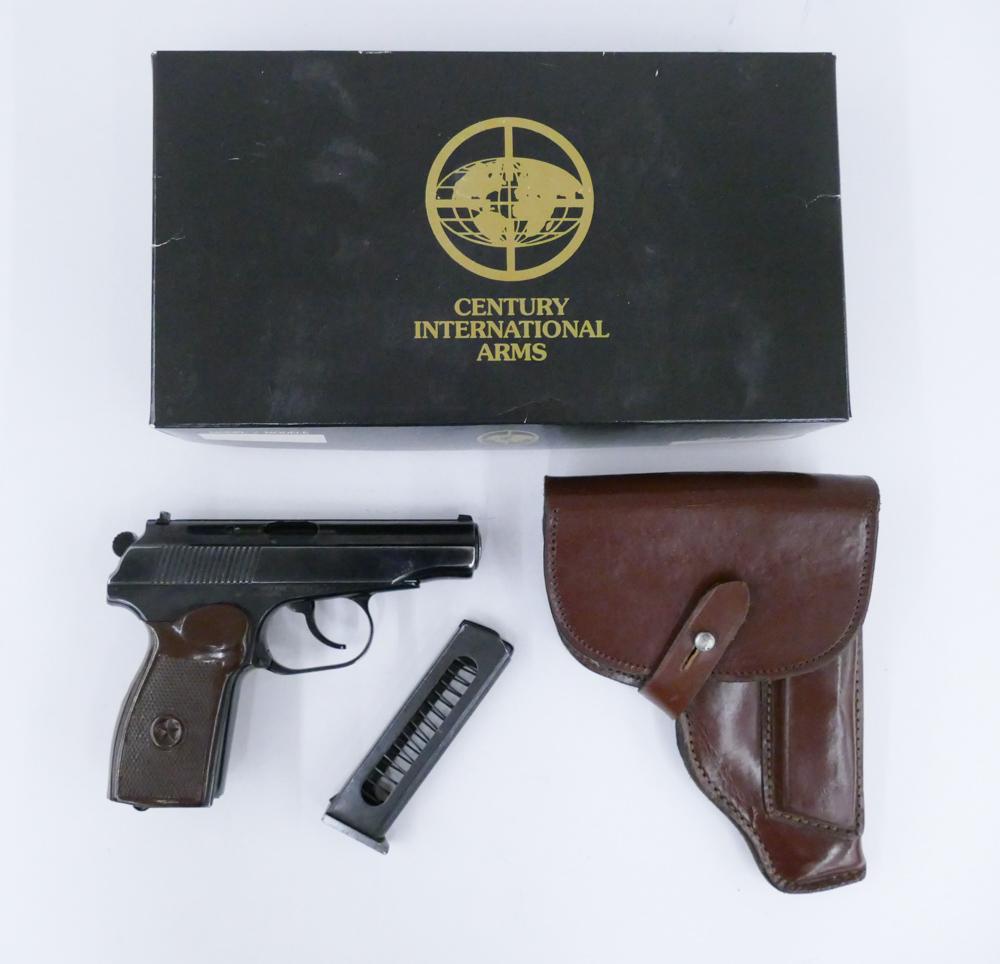 Makarov 9mm Kurz Semi-Automatic Pistol: Makarov 9mm Kurz Semi-Automatic Pistol. Serial #AR0862. Made in Germany. Very good condition. Lot requires FFL or background check made by Pintos Guns of Renton, Washington. They charge a $25 transfer
