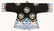 Chinese Silk Embroidered Child's Robe 27''x48''. - 3