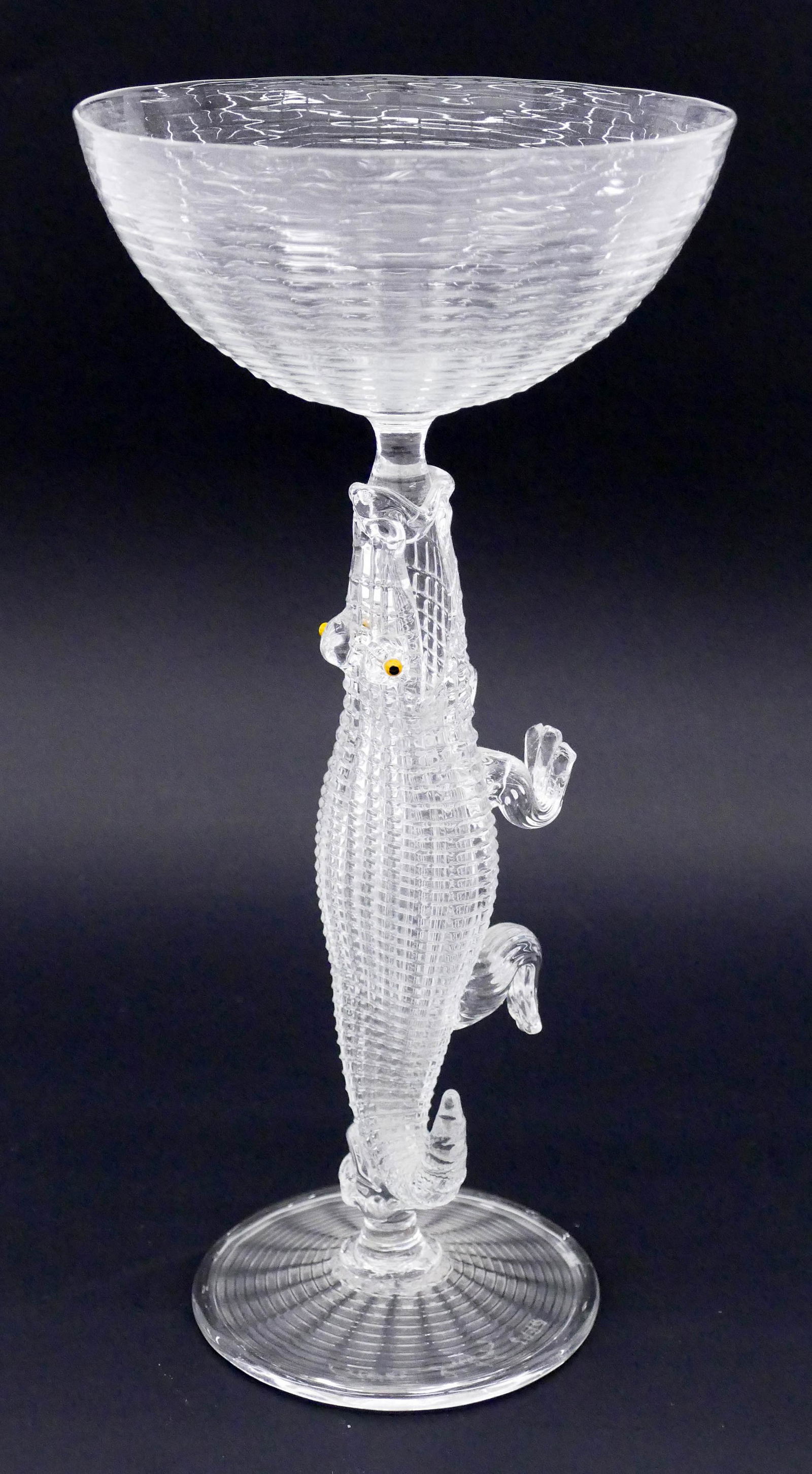 Preston Singletary Alligator Goblet 1990 (1 of 2)