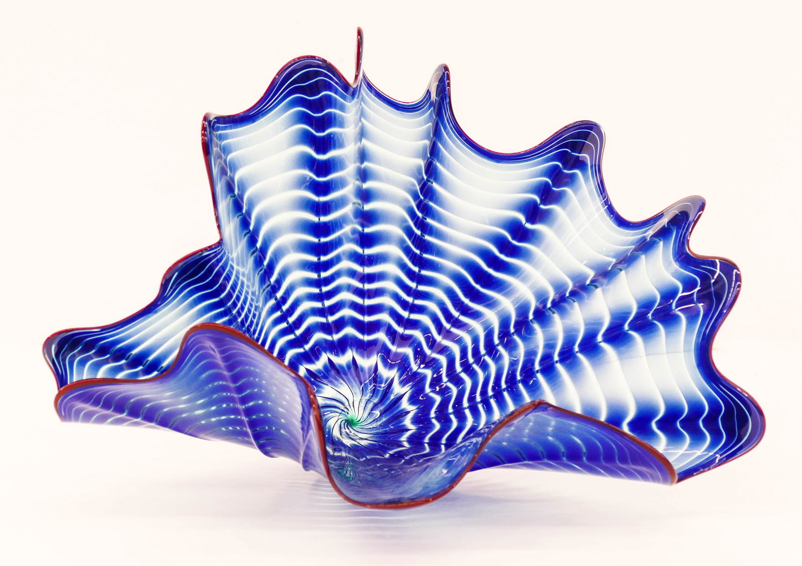 Dale Chihuly Cobalt Persian 1989 Blown Glass (1 of 5)