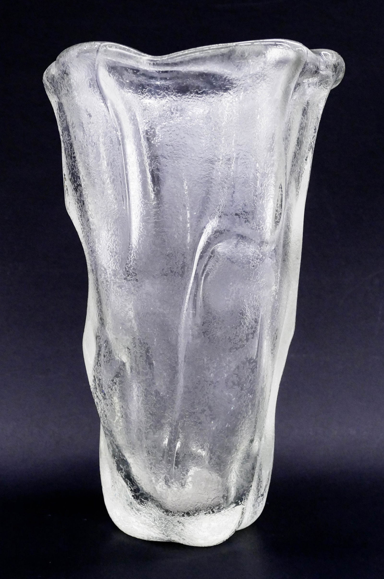 Carlo Scarpa Attr. Venini Corroso Vase (1 of 3)