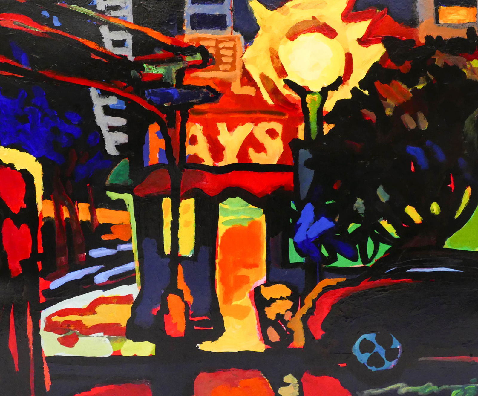 Richard Morhous ''Pepperoni'' 2008 Oil on Board (1 of 3)