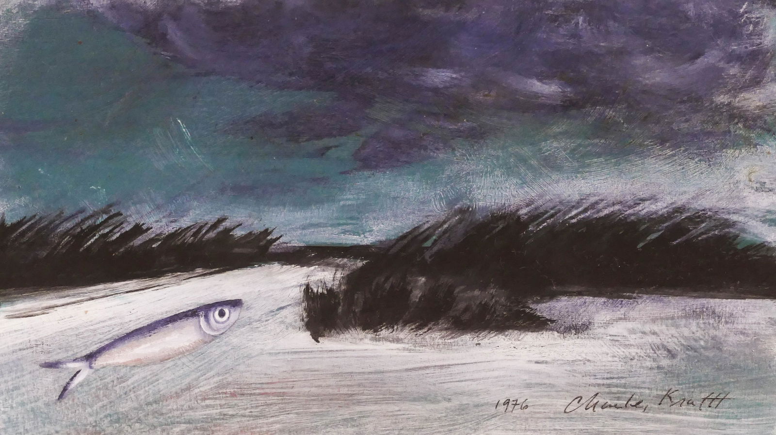 Charles Krafft Skagit Landscape with Herring 1976 (1 of 2)