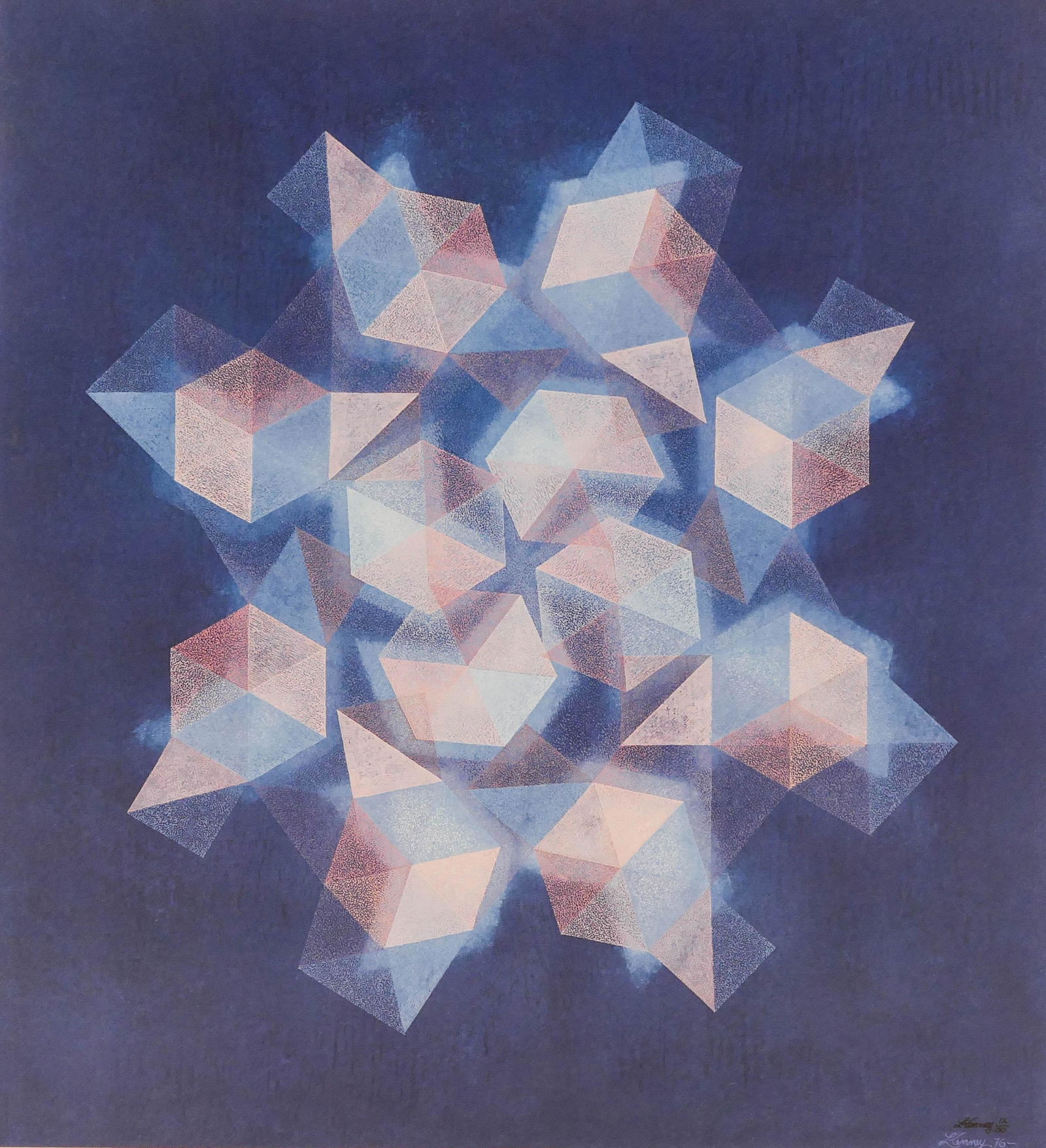 Leo Kenney ''Dial of Spring'' 1976 Offset Lithograph (1 of 3)